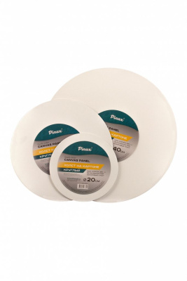 Холст на картоне Pinax 280 г 100% хлопок, круглый