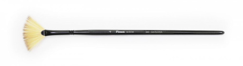 Кисть синтетика №4 веерная Pinax "HI-TECH 243" короткая ручка