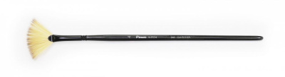 Кисть синтетика №4 веерная Pinax "HI-TECH 243" короткая ручка