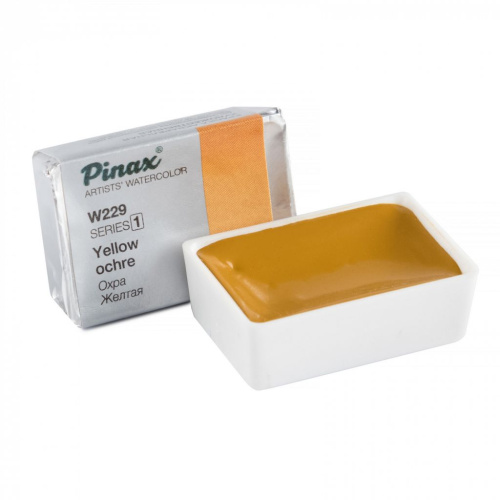 Акварель Pinax кювета 2,5 мл W229 Охра Желтая