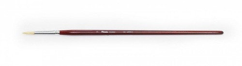 Кисть щетина №3 круглая Pinax "Creative 101" длинная ручка