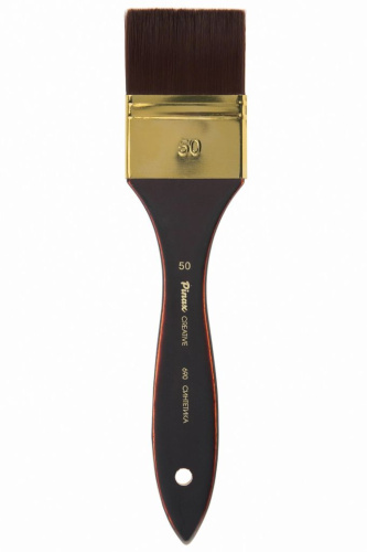 Кисть синтетика №50 флейц Pinax "Creative 690" жесткая
