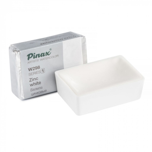 Акварель Pinax кювета 2,5 мл W298 Белила Цинковые