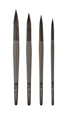 Кисть синтетика имитация белки круглая Pinax Aquarela 714"