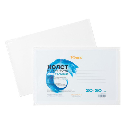 Холст акварельный на картоне Pinax 20x30 см