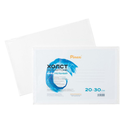 Холст акварельный на картоне Pinax 20x30 см