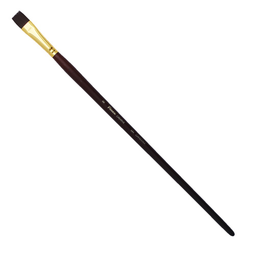 Кисть синтетика №8 плоская Pinax "Creative 684" жесткая, длинная ручка