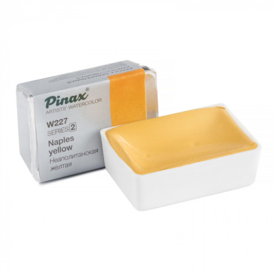 Акварель Pinax кювета 2,5 мл W227 Неаполитанская Желтая