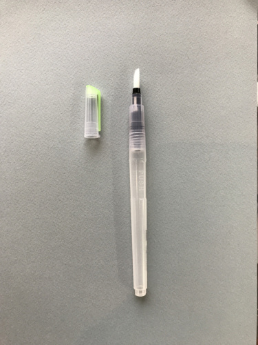 Кисть синтетика с резервуаром №5 круглая Pinax "Aquantech" большая