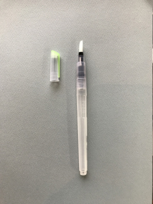 Кисть синтетика с резервуаром №5 круглая Pinax "Aquantech" большая