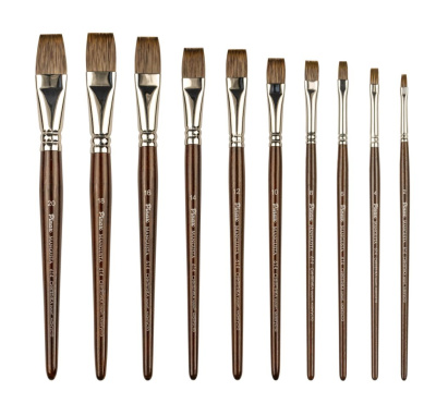 Кисть синтетика плоская Pinax "MANGUSTA"