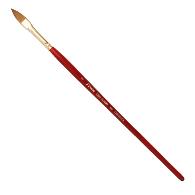 Кисть синтетика №8 овальная "язык" Pinax "Oro Rosso 756" короткая ручка