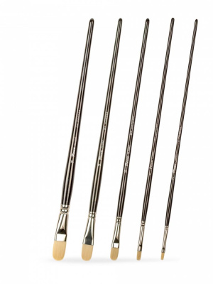 Набор кистей синтетика Pinax "ARTISTS CLASSIC" овальная 5 шт