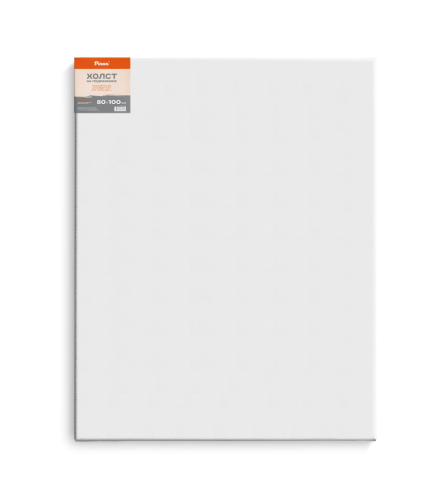 Холст на подрамнике Pinax 80х100 см 380 г 100% хлопок, мелкое зерно, акриловый грунт 3 слоя