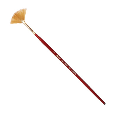 Кисть синтетика №2 веерная Pinax "Oro Rosso 753" короткая ручка
