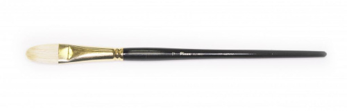 Кисть щетина №12 плоскоовальная Pinax "Classic 117" длинная ручка