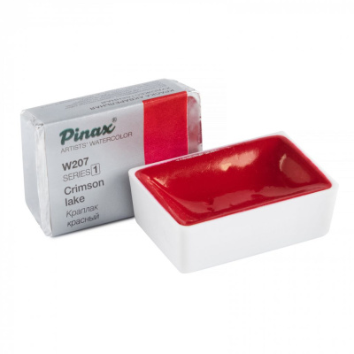 Акварель Pinax кювета 2,5 мл W207 Краплак Красный