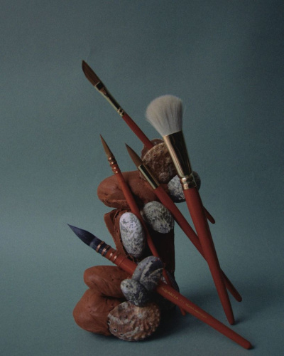 Набор кистей для акварели Pinax x Lesya Poplavskaya "MASTERS CHOICE SET IV" 5 шт, ассорти