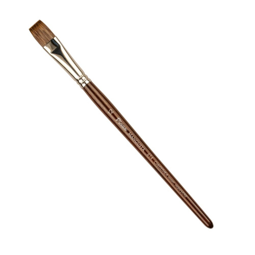 Кисть синтетика №12 плоская Pinax "MANGUSTA"