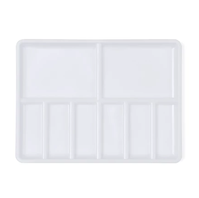 Палитра пластиковая Pinax прямоугольная, 8 углублений