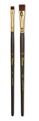 Кисть синтетика плоская для протирок Pinax короткая ручка