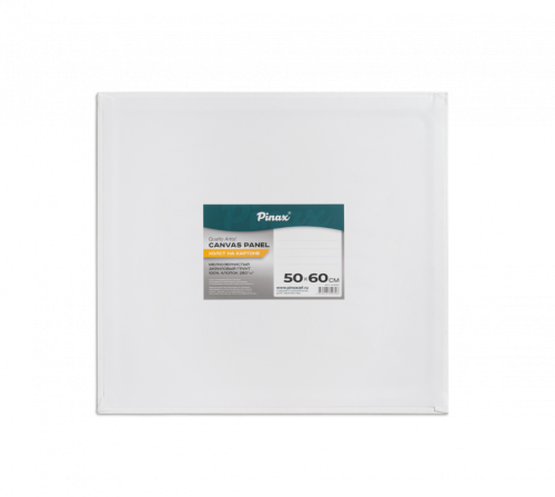 Холст на картоне Pinax 50х60 см 280 г, 100% Хлопок