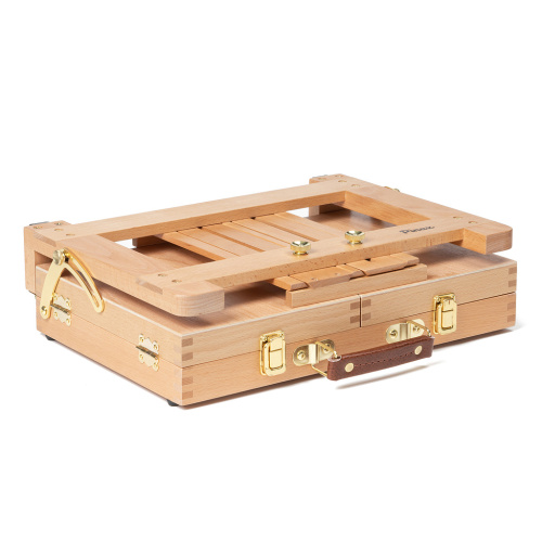 Этюдный ящик FE-L7 для пастели с креплением на фотоштатив, бук