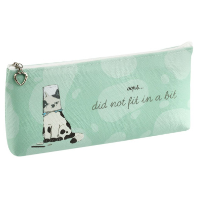 Пенал мягкий MESHU "Fit in a bit" 20х8,5х3 см, искусственная кожа