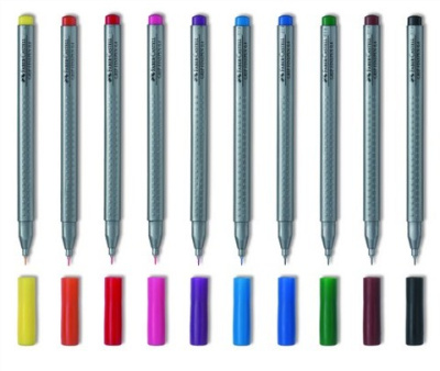 Ручка капиллярная Faber-Castell "GRIP FINEPEN"