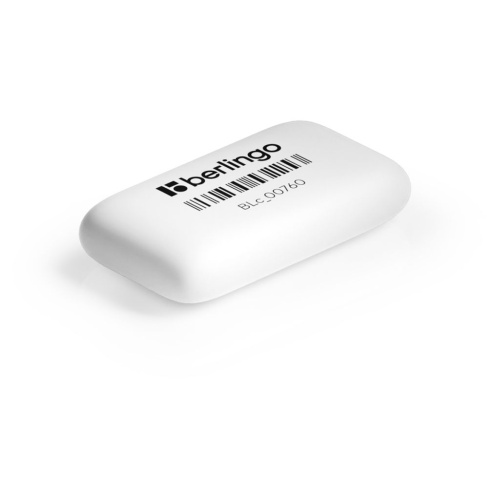 Ластик Berlingo "Eraze 760", прямоугольный, термопластичная резина, 44*25*9 мм