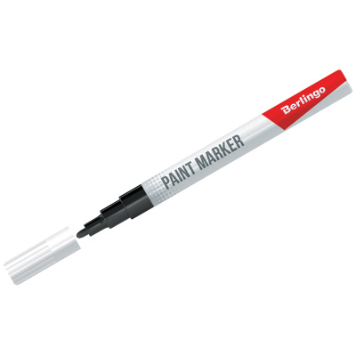 Маркер-краска нитро-основа Berlingo "Uniline PA200" 2 мм, черная