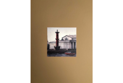 Открытка "Колонна" 105х105 мм