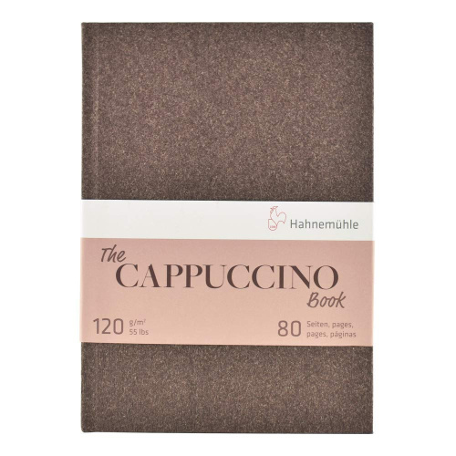Блокнот для набросков Hahnemuhle "Cappuccino" А5 40 л 120 г светло-коричневый, жесткая обложка