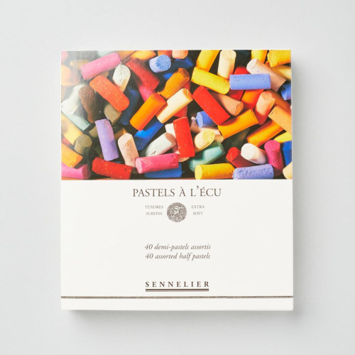 Набор сухой пастели Sennelier "A LECU" 40 цв 1/2, в картонной коробке