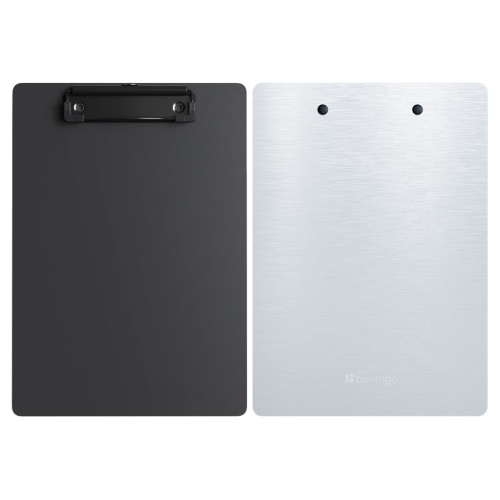 Планшет с зажимом Berlingo "Steel&Style" А5+, 2500мкм, пластик (полифом), белый