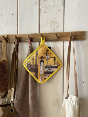 Прихватка вафля "В рыбной лавке"