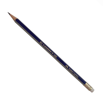 Карандаш чернографитный Faber-Castell "GOLDFABER 1222" с ластиком HB