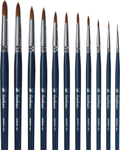 Кисть синтетика круглая Альбатрос "Байкал"