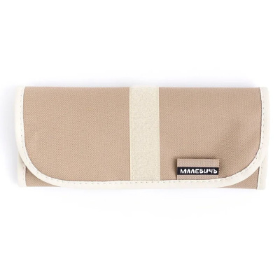 Скрутка для карандашей и ручек Малевичъ 36х21 см, бежевая