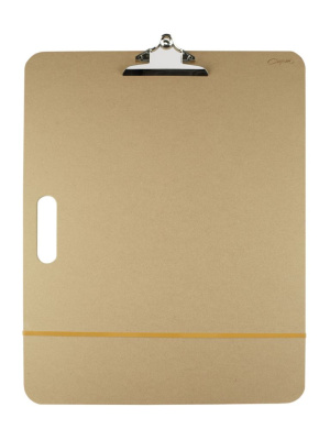 Планшет "Сонет" с зажимом, резинкой и ручкой, МДФ, толщина 5 мм, 48,5х63 см