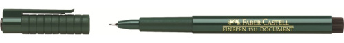 Ручка капиллярная Faber-Castell "Finepen" 0,4 мм, черный