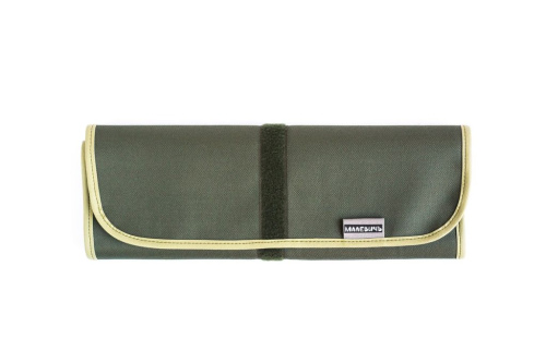 Скрутка для хранения кистей Малевичъ 34х48 см, оливковый