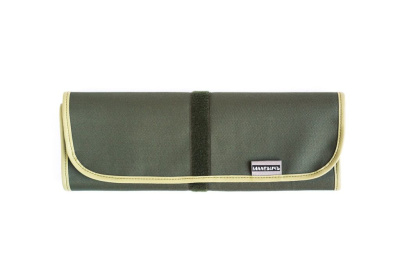 Скрутка для хранения кистей Малевичъ 34х48 см, оливковый