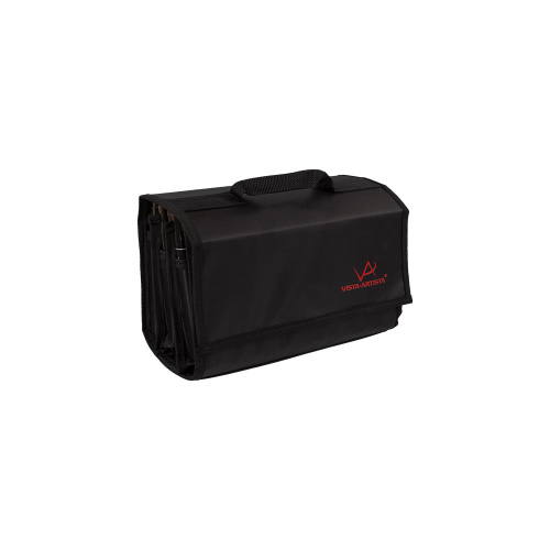 Пенал для маркеров VISTA-ARTISTA на 72 шт, 16 x 28 x 11 см, 100% нейлон, черный