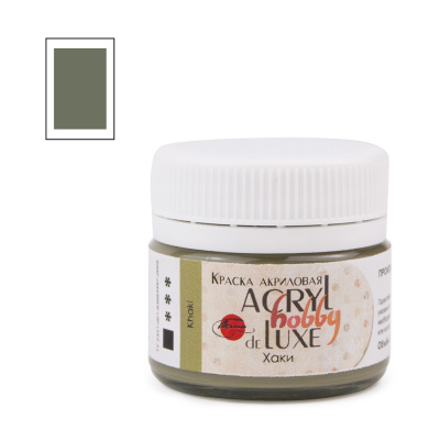 Акрил Таир "Акрил-Хобби Де Люкс" 20 мл, Хаки