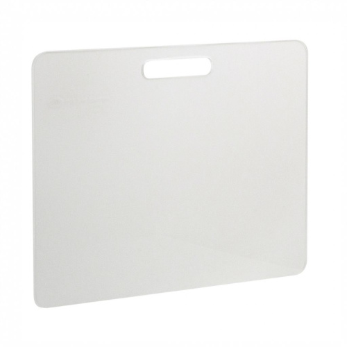 Планшет оргстекло "Белые Ночи" 36х44 см, прозрачный, толщина 4 мм, с ручкой