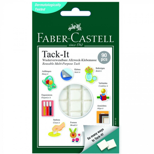 Снимаемая масса для приклеивания Faber-castell TACK-IT в карт. коробке 50 г