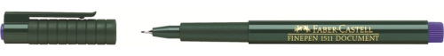 Ручка капиллярная Faber-Castell "Finepen" 0,4 мм, синий