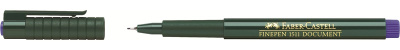 Ручка капиллярная Faber-Castell "Finepen" 0,4 мм, синий