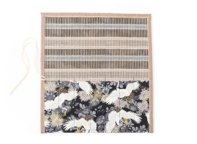 Футляр для кистей "Журавль и хризантема"